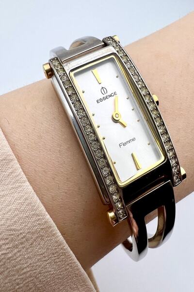 Essence Taşlı Kadın Kol Saati 24 Ay Garantili
