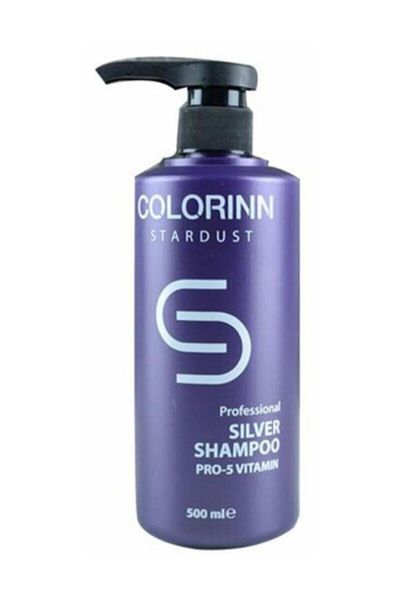 Colorinn شامبو فضي بنفسجي 500 مل