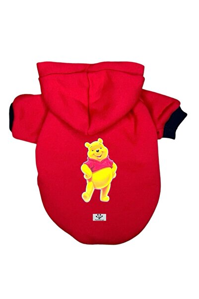 PetiliDünya سويت شيرت بغطاء للرأس للقطط والكلاب باللون البرتقالي من Winnie th...