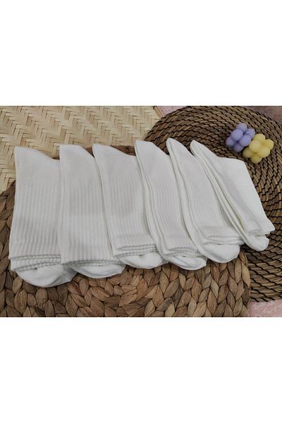 Leement socks 6 Ζεύγη Βαμβακερές Αθλητικές Κάλτσες College Size