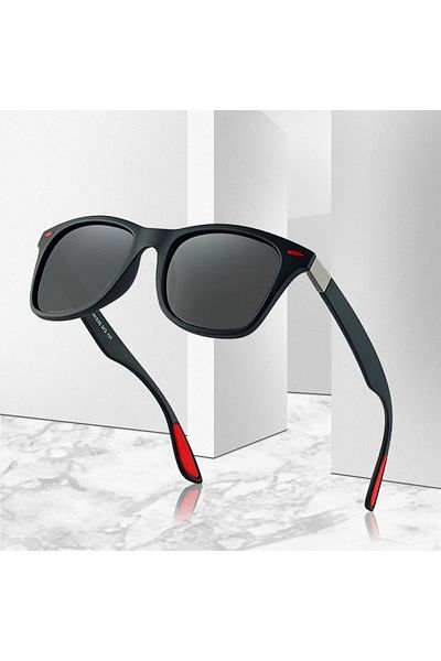 Zzla Navy Unisex Sunglasses White Black Glass