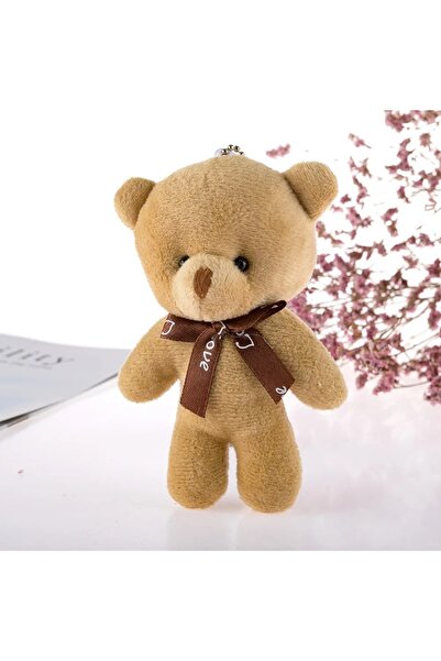 Cinnamon Bunny Peluş Ayıcık Anahtarlık Araba Çiçek Çanta Süsü 1 Adet