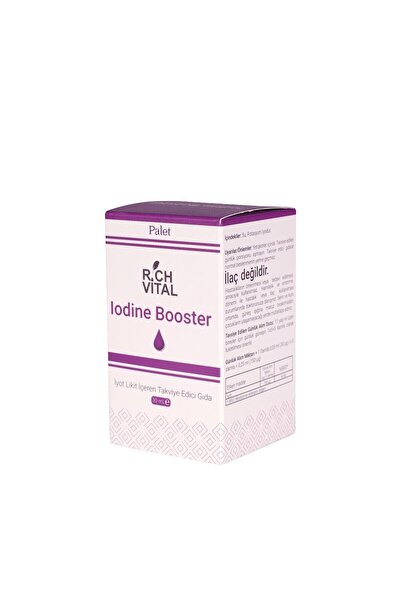 Palet Rich Vital Iodine Booster, Iyot Damla 30 Ml