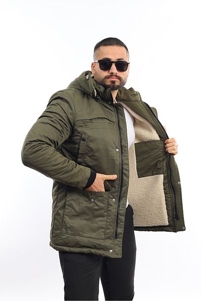 DOXGER Winter Fur Lined Men's Coat