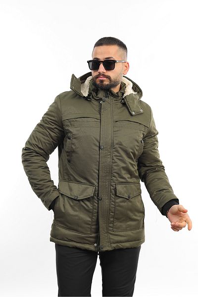 DOXGER Winter Fur Lined Men's Coat