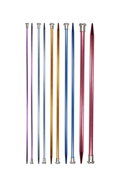 Atelier Cheval إبرة حياكة قصيرة ملونة تيتانيوم (2.5-3-3.5-4-4.5-5) رقم 1 إبرة...