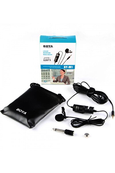 Deyatech Boya By-m1 By M1 Yaka Mikrofonu Dslr Cep Telefonu Pc Uyumlu