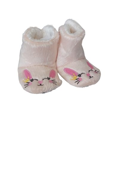 AY ONLİNE Kitten Mouth Cat Embroidered Slippers Home Boots First Step