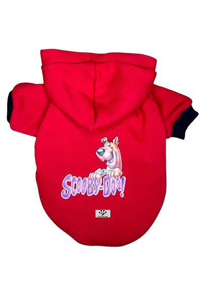 PetiliDünya Scooby-Doo Hooded Fleece Sweatshirt Dog And Cat Outfit & Dress
