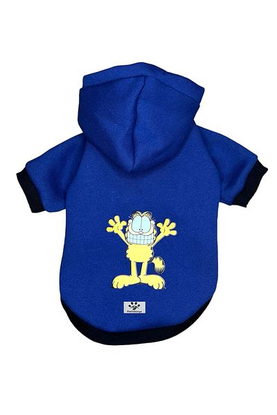 PetiliDünya Garfield Hooded Fleece Sweatshirt Dog And Cat Outfit & Dress hoodie