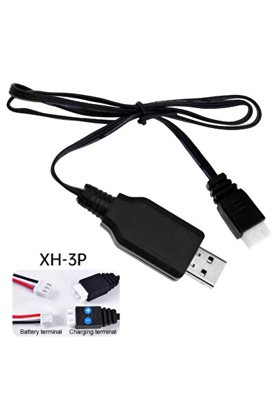 propil 7.4v XH3P Li-On Usb Şarj Cİhazı 2s Lion Piller Beyaz Soketli Şarj Soke...