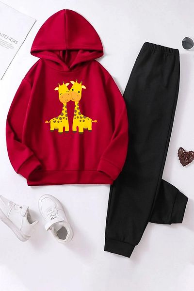 MODARAMA MINI GIRAFFES PRINTED CHILDREN'S SET
