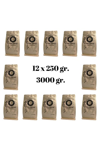 KAHVEKSENİ TÜRK KAHVESİ AVANTAJ PAKETİ (12 x 250 GR.)
