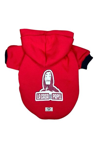 PetiliDünya la case de papel Cat And Dog Outfit Sweatshirt Hoodie