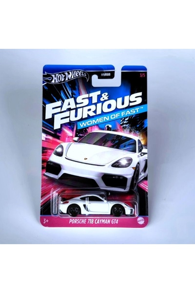 HOT WHEELS PORSCHE 718 CAYMAN GT4 - Fast and Furious WOMEN OF FAST 2024 ( Hızlı ve Öfkeli )