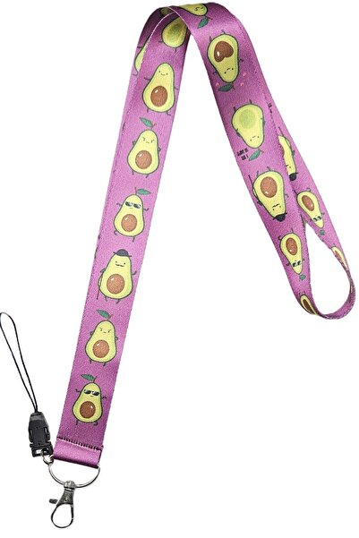 SEZA TEKSTİL الأفوكادو - حزام الهاتف بحبل الرقبة