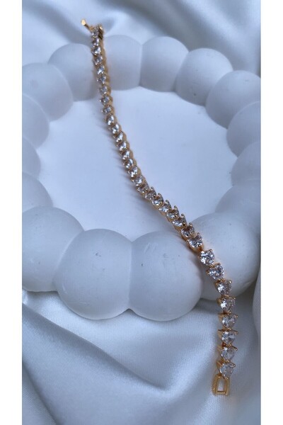 Accessories Kalpli Gold Renk Çelik Bileklik