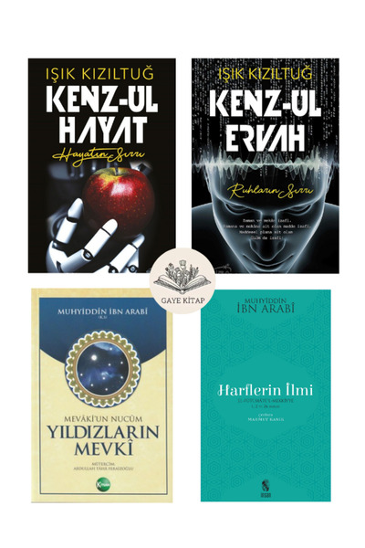 Şira Yayınları Kenz-ul Hayat - Kenz-ul Ervah - Yıldızların Mevki - Harflerin ...