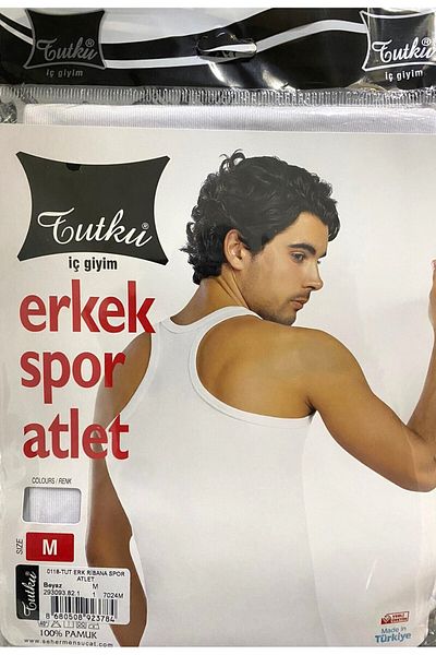 Butik Tutku Ανδρικό Ribana Sports Singlet Σετ 8 τεμαχίων