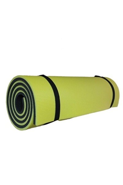 Genel Markalar Professional Mat 10 Mm Çift Taraflı Sarı Siyah Pilates Ve Yoga...