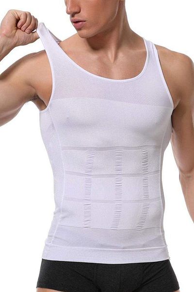 DR CORSET Ανδρικό αθλητικό εσώρουχο κορσέ, σύσφιξη, εξάλειψη της χαλάρωσης στο στήθος και την κοιλιά, μαύρο εσώρουχο λεπτής κατασκευής