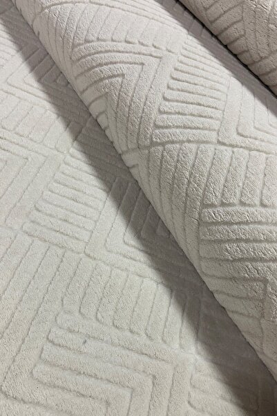 melian Anadolu Kaymaz Taban Oda Salon Koridor Mutfak Halı Kalın Yolluk Açık Bej