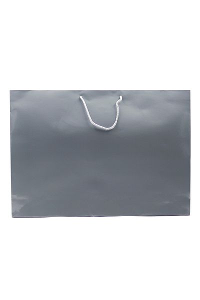 reprodesign Silver Premium Cardboard Bag - 54x38x12 cm, 2 Gift Bags