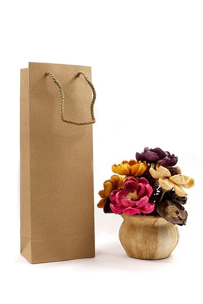 reprodesign Μπουκάλι Boy Premium χάρτινη τσάντα 12 X 35 X 8 cm χάρτινη τσάντα 3 τεμάχια