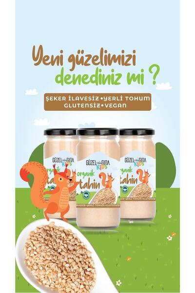 Güzel Ada Gıda Kids Organik Tahin 220 gr