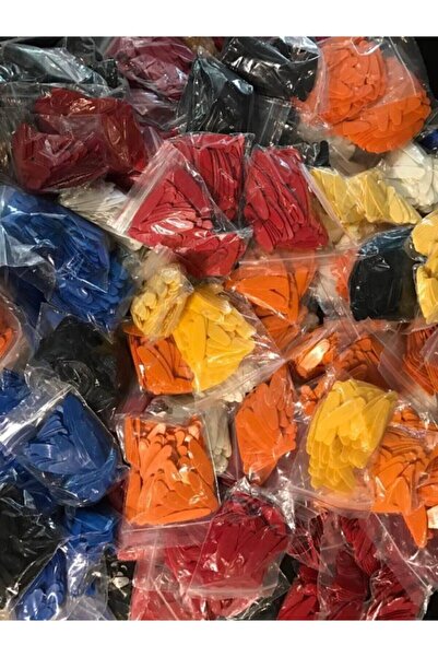 COGUR Çöğür Marka Karma Renk Ve Numaralı Saz Mızrabı-100 Lü Paket