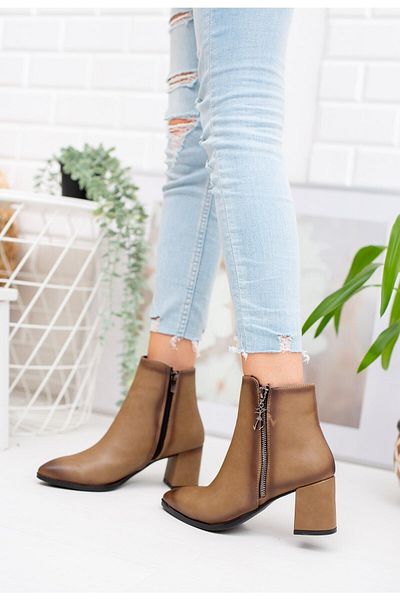 BAKGİY Γυναικείες Μπότες Mink Bg1042-116-0006