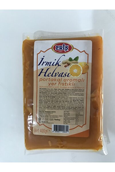Eriş Helva ERİŞ İrmik Helvası Portakal ve Yer Fıstıklı 400Gr