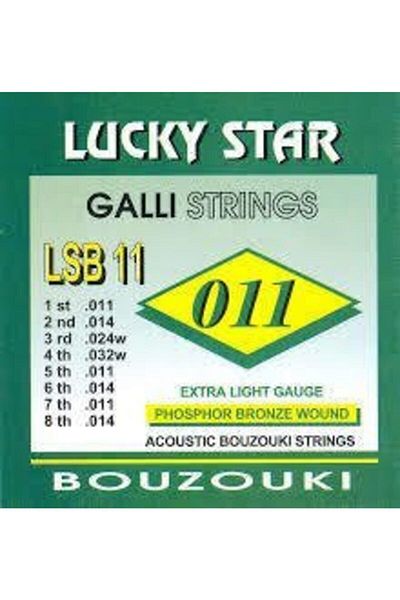 GALLİ Lbs11 Model 4 Wire Tetracord Buzuki Wire Set-made In Italy