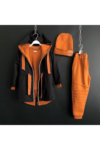 Zelhankids 5 Piece Children's Raincoat Set