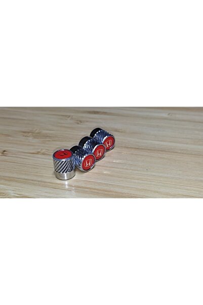 VOLSA Marka Logolu Çelik Sibop Kapağı Honda Uyumlu