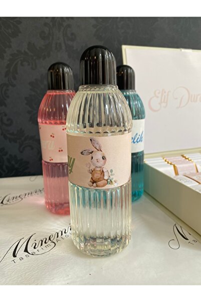 Minemiss Tasarım Lüks İsme Özel Tasarımlı Tekli Kız-Erkek Bebek Kolonyası