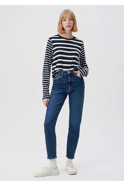 Mavi Star All Blue Dark Jean Hose 101077-32048