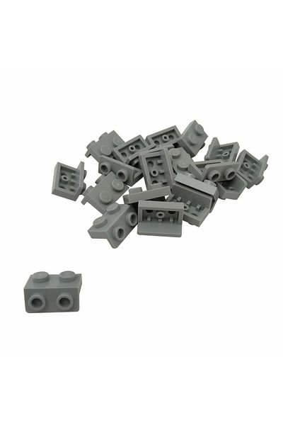 LEGO دعامة توصيل مخصصة من Moc Creator 1 × 2 - 1 × 2 رمادي فاتح 4 قطع سيتم إرسالها
