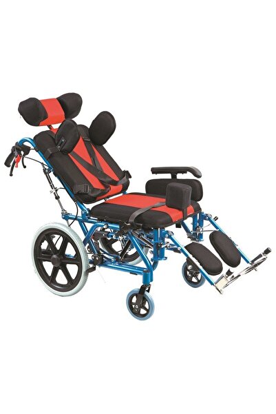 MEDİKALCİM Golfi 16C Spastik Engelli Çocuk Tekerlekli Sandalyesi Arabası