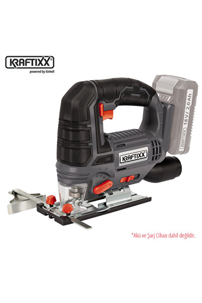 Kraftixx KX-SS 18 Li - Solo, Akülü Dekupaj Testere (Akü ve Şarj Cihazı dahil değildir)