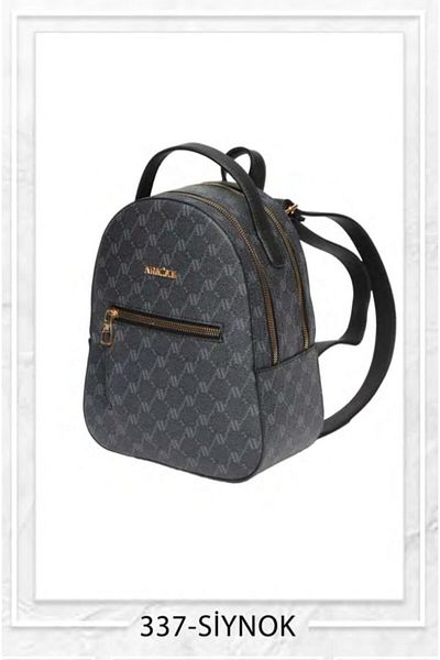 Armine 337 Black Printed ARMINE Backpack
