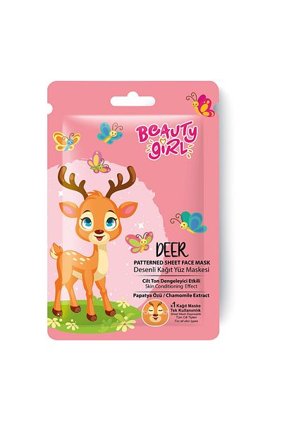 beauty girl 20 ml Deer Paper Face Mask