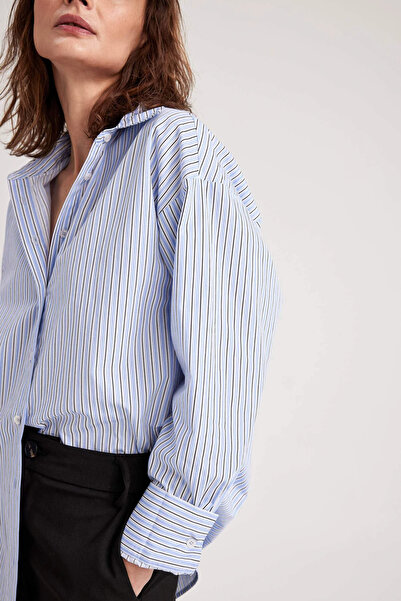 DeFacto Cămașă pentru femei W7702az/be40 Albastru