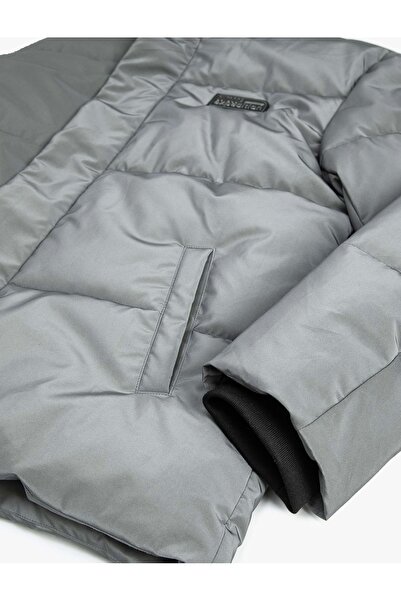 Koton Erkek Giyim Şişme Mont 4WAM20064HW GRİ