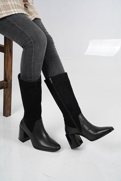 Osso Genuine Leather Women's Heeled Boots212127314