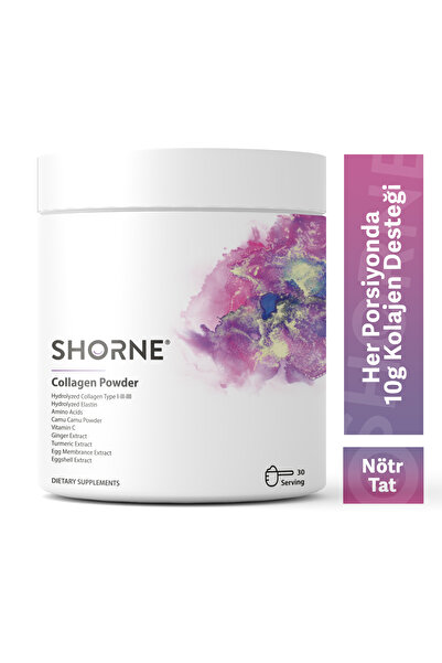 Shorne Kolajen Peptitler Içeren Multivitamin Gıda Takviyesi ( 1 Ölçek = 10g Kolajen )