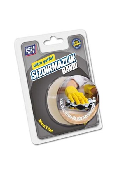 Boss Tape Şeffaf Sızdırmazlık bant 30X3Mt