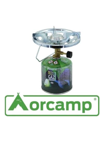Orcamp K 500+ 450 gr Tüp Kamp Ocak Başlığı + 450 gr Kartuş Tüp