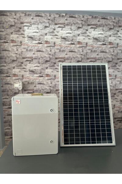 Dönüşüm Enerji Elektrikli Çit Cihazı (24 AMPER 50 WATT PANELLİ)
