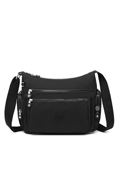 SMART BAGS Kadın Postacı Çantası Krinkıl Kumaş Suya Dayanıklı Yüzey